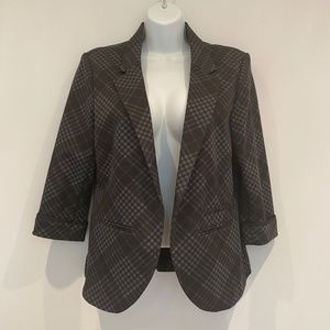 Plaid Blazer